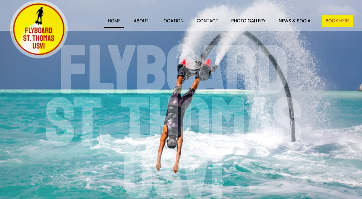 Flyboardstt.com website created and maintained by gandor.tv