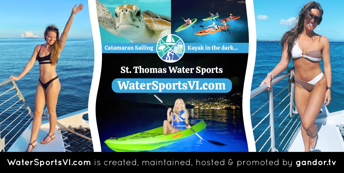 Website of St. Thomas Water Sports in Saint Thomas Virgin Islands done by gandor.tv