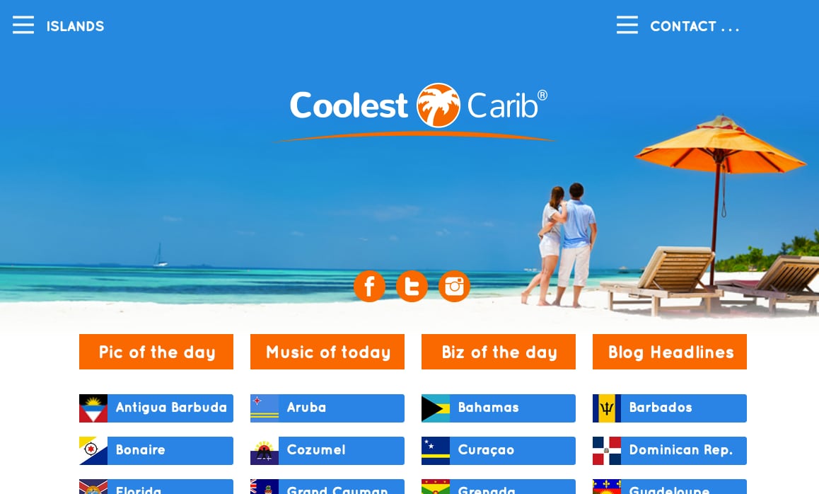 CoolestCarib is a Caribbean Directory, Info Guide